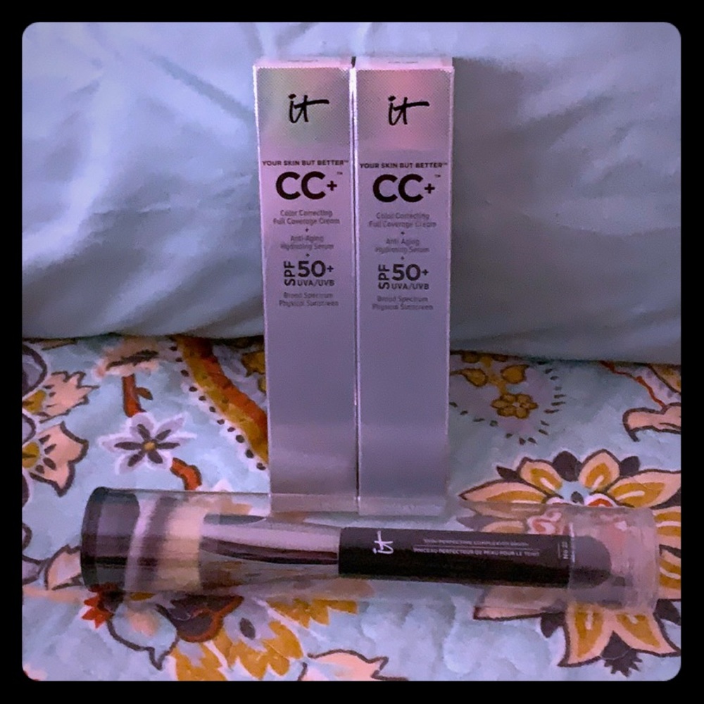 IT Cosmetics CC+ Cream duo w/brush